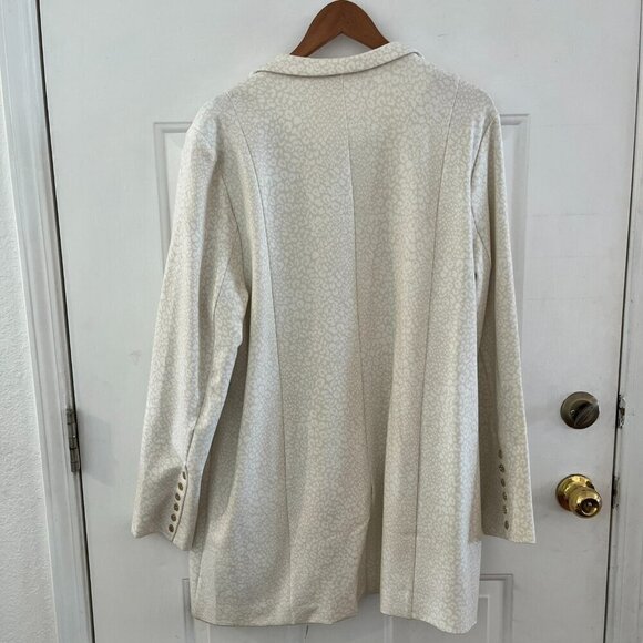 Soft Surroundings Plus-Size Leontine Ponte Rhinestone Blazer Set Sz 2X-1X - Picture 3 of 10